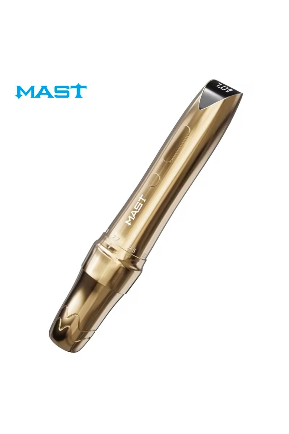 MAST 1 Set P60 Wireless Kablosuz Power Supply Kalıcı Makyaj & Tattoo PMU Cihazı (Gold)