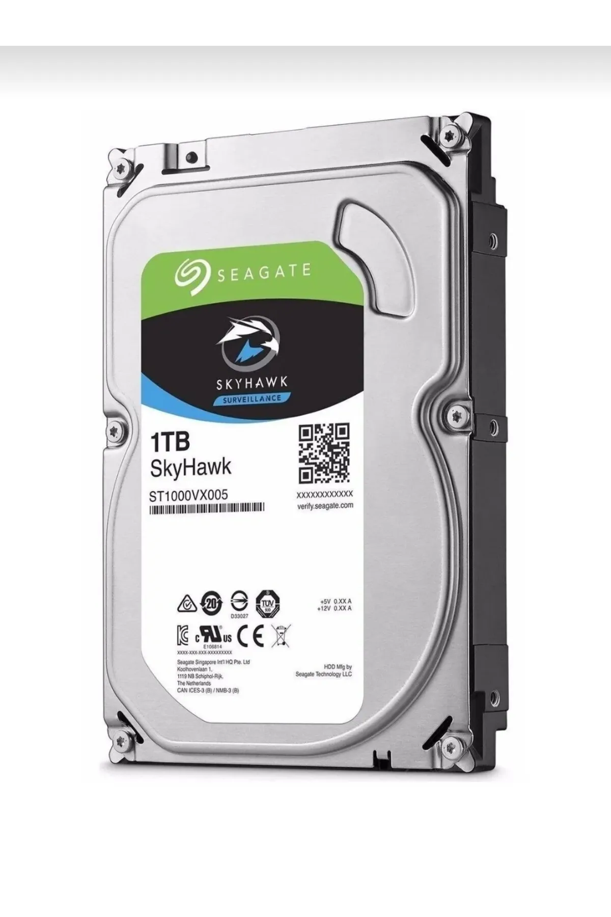 SEAGETE 1 TB 3.5" 5900 RPM 64 MB SATA 3 HDD Güvenlik Diski