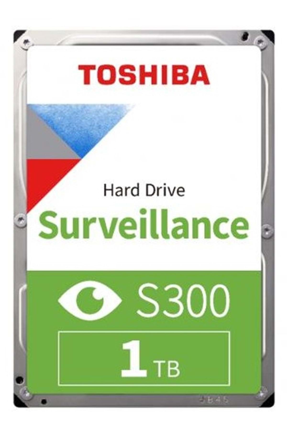 Toshiba 1 Tb Güvenlik Diski Hdwv110uzsva S300 5700rpm 64mb Sata 7/24