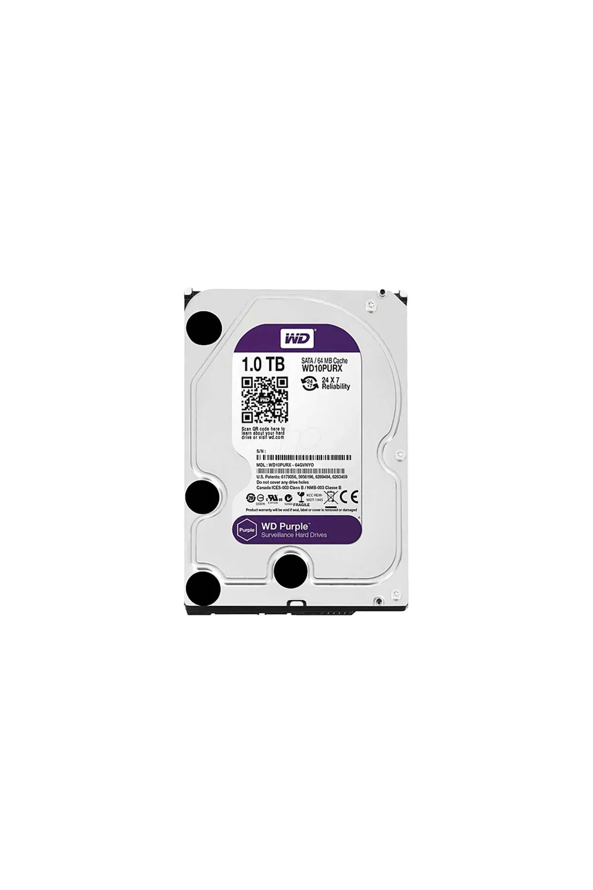 Genel Markalar 1 TB Seagate-WD 3.5 İNÇ 7/24 7200RPM Kurumsal Güvenlik Harddiski