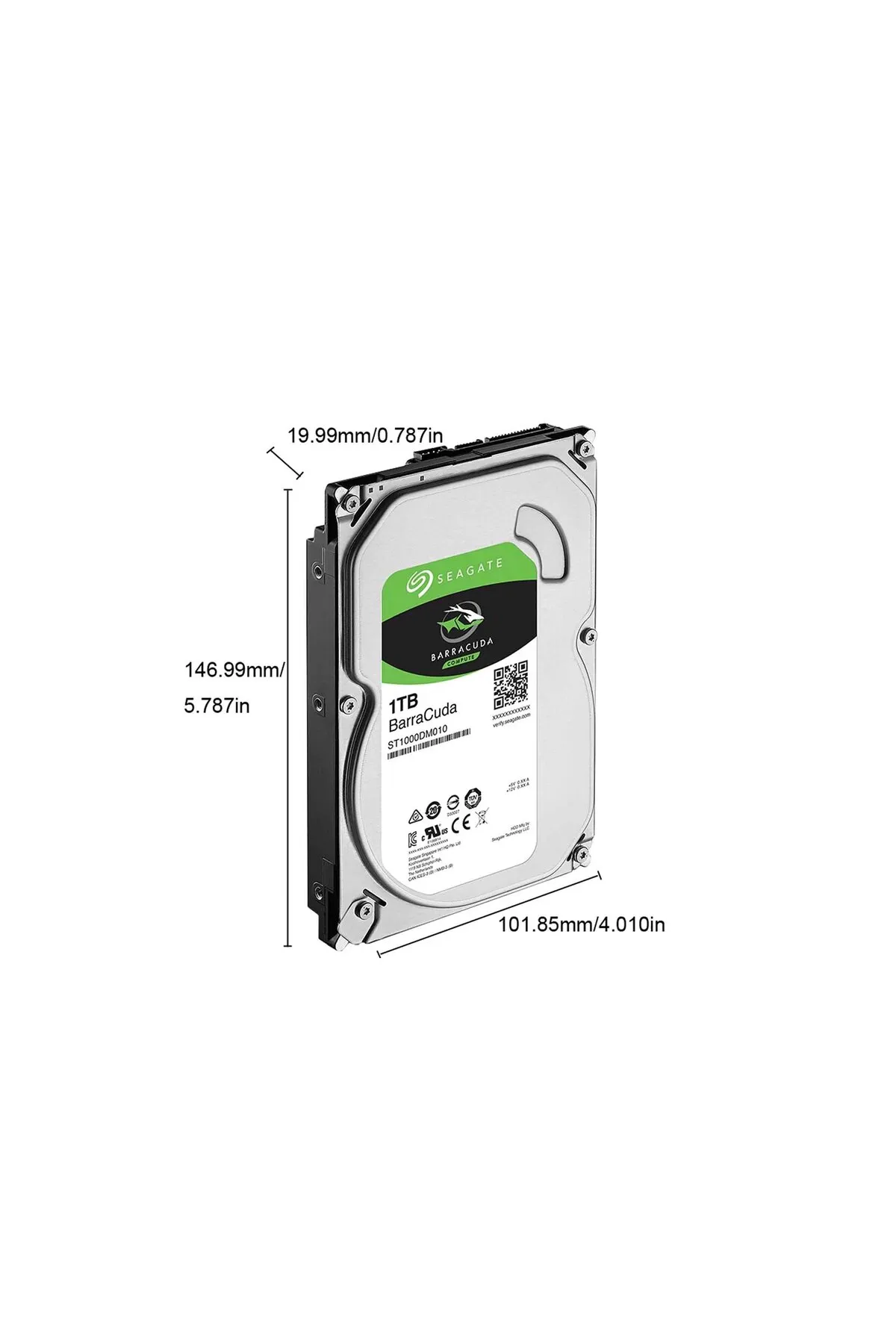 Genel Markalar 1 TB Seagate-WD 3.5 İNÇ 7/24 7200RPM Kurumsal Güvenlik Harddiski