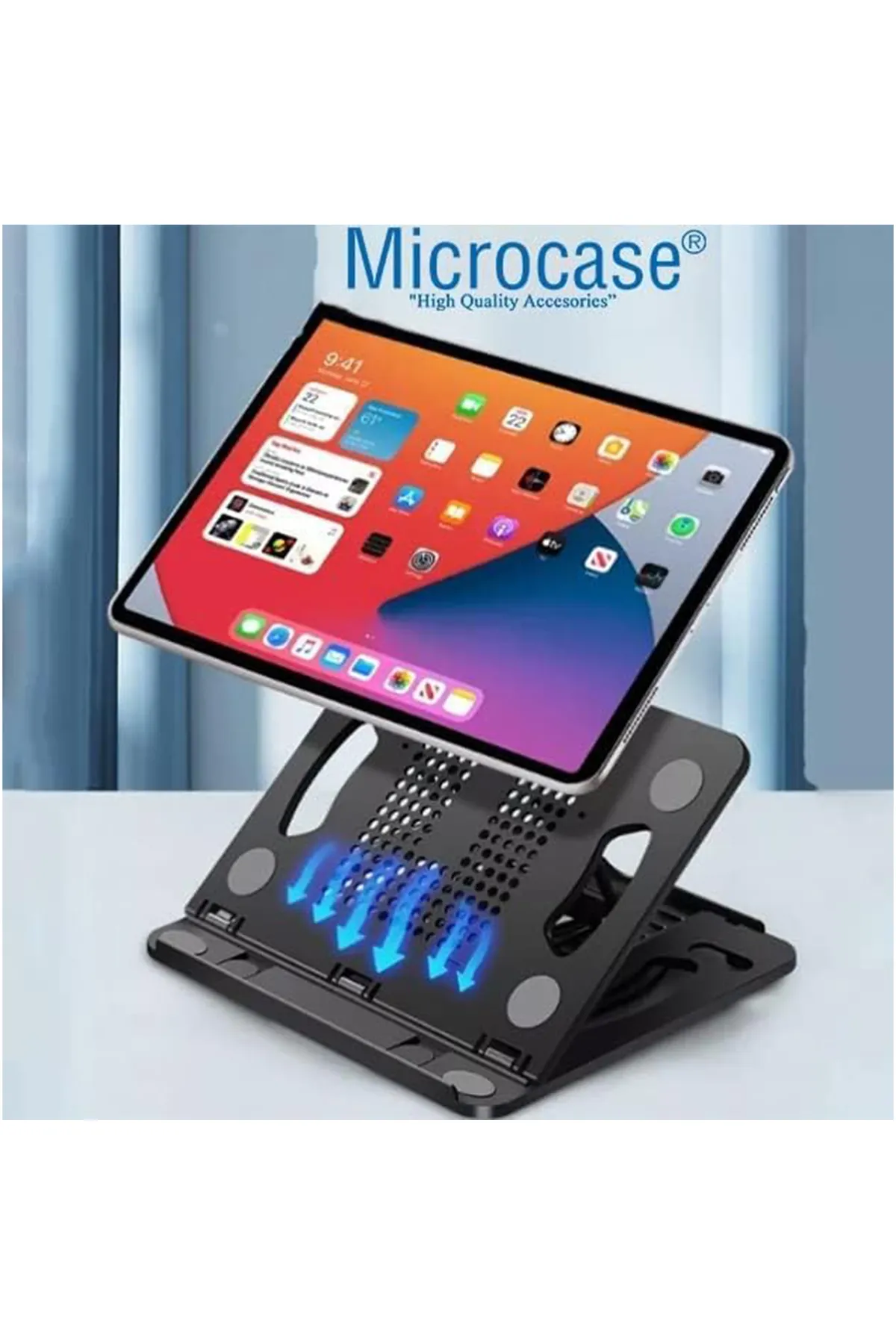 Microcase 10-12 inch Macbook Notebook Laptop için 360 Dönerli Kademeli Masaüstü Stand-AL3481