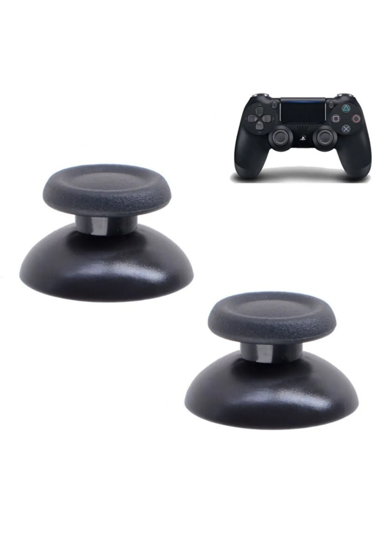 POPKONSOL 10 Adet Ps4 Analog Topuz Orjinal Yedek Parça Ps V1 V2 Tüm Ps4 Kollara Uyumlu Ps4 Analog Thumb Stick