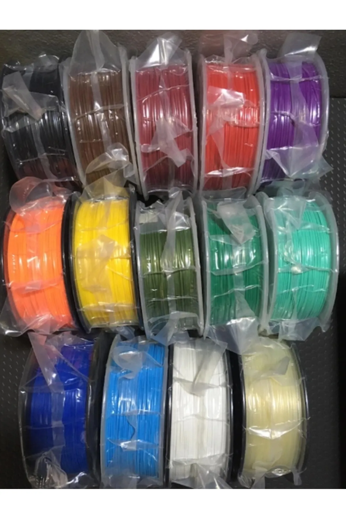 Microzey 10 Metre Pembe Renk Pla Filament 3d Kalem Yazıcı Için