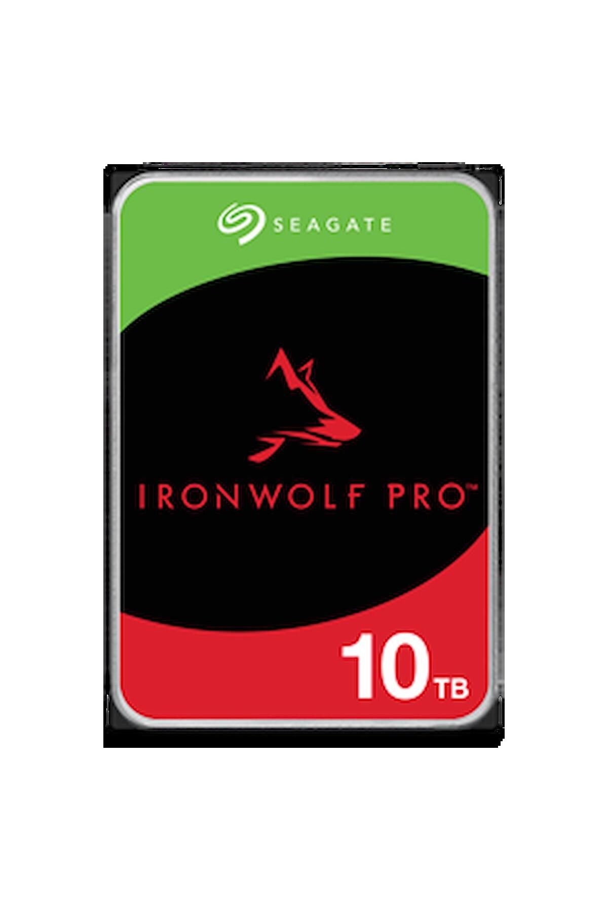 Seagate 10 Tb 3.5 Ironwolf Pro Sata3 7200rpm 256mb St10000nt001 (RESMI DIST GARANTILI)