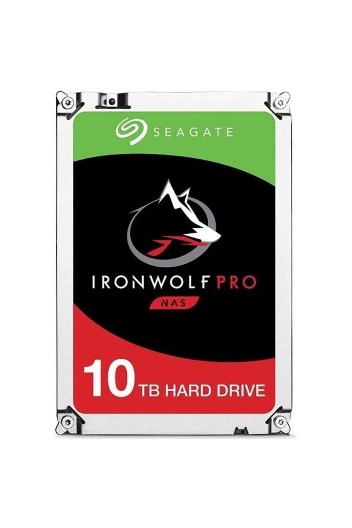 Seagate 10 Tb 3.5 Ironwolf Pro Sata3 7200rpm 256mb St10000nt001 (RESMI DIST GARANTILI)