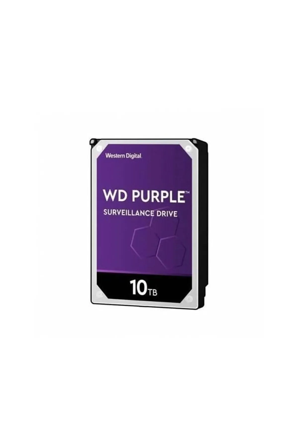 Hızlı Stok 10 Tb Wd 3.5 Purple Sata3 7200rpm 256bm 7/24 Guvenlık Wd102purz (3 Yıl Resmı Dıst Garantılı)