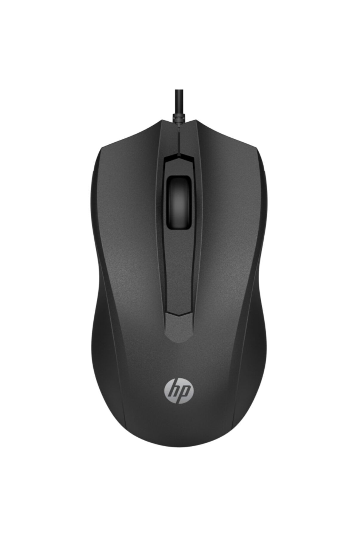 HP 100 6vy96aa Siyah Optik Kablolu Mouse 1.600 Dpı Hassas Optik Sensörü