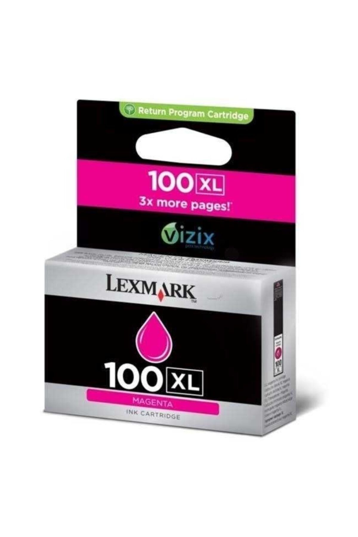 Lexmark 100xl-14n1070e Kırmızı Orjinal Kartuş Y.k