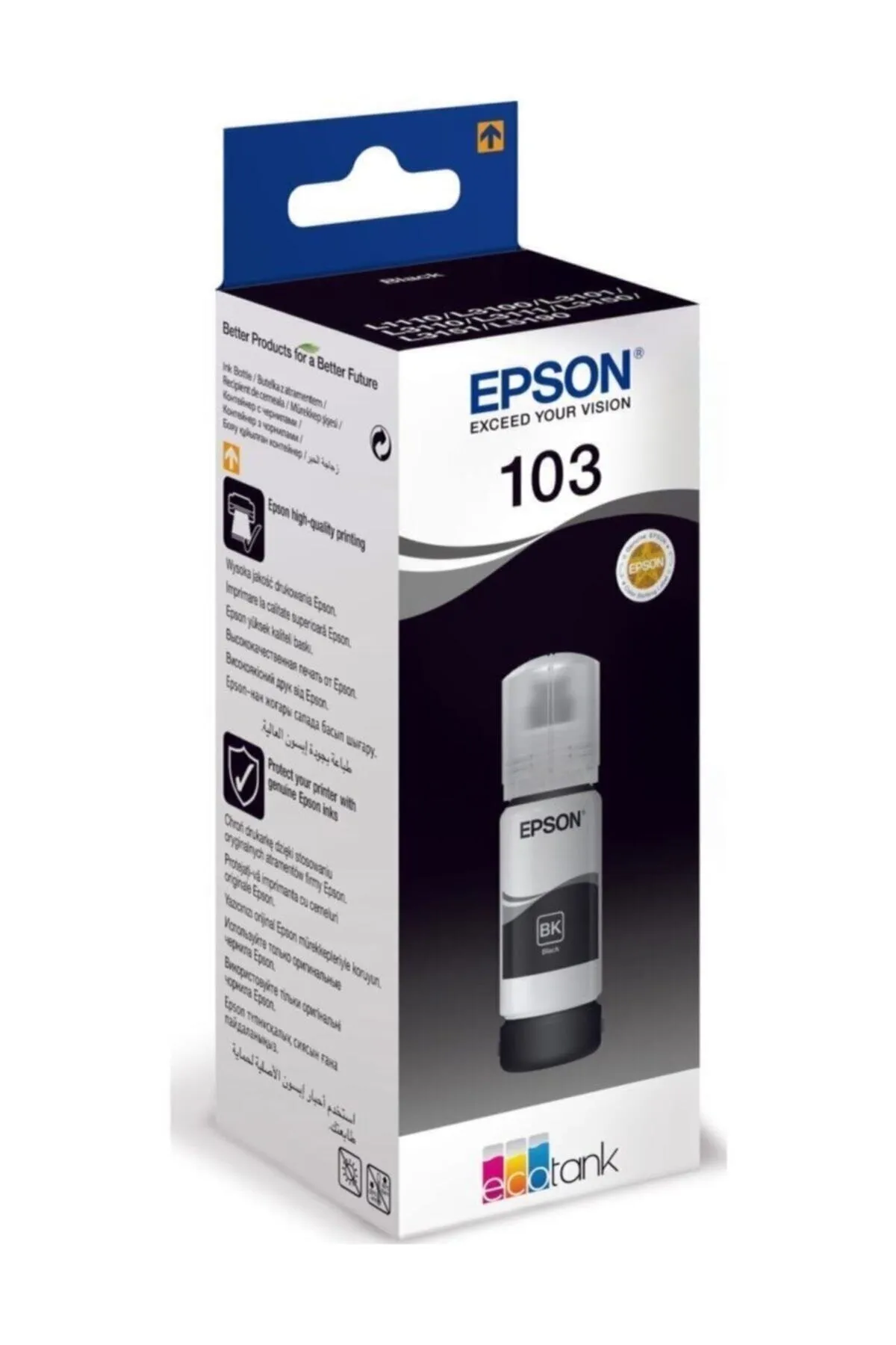 Epson 103 Siyah Mürekkep C13t00s14