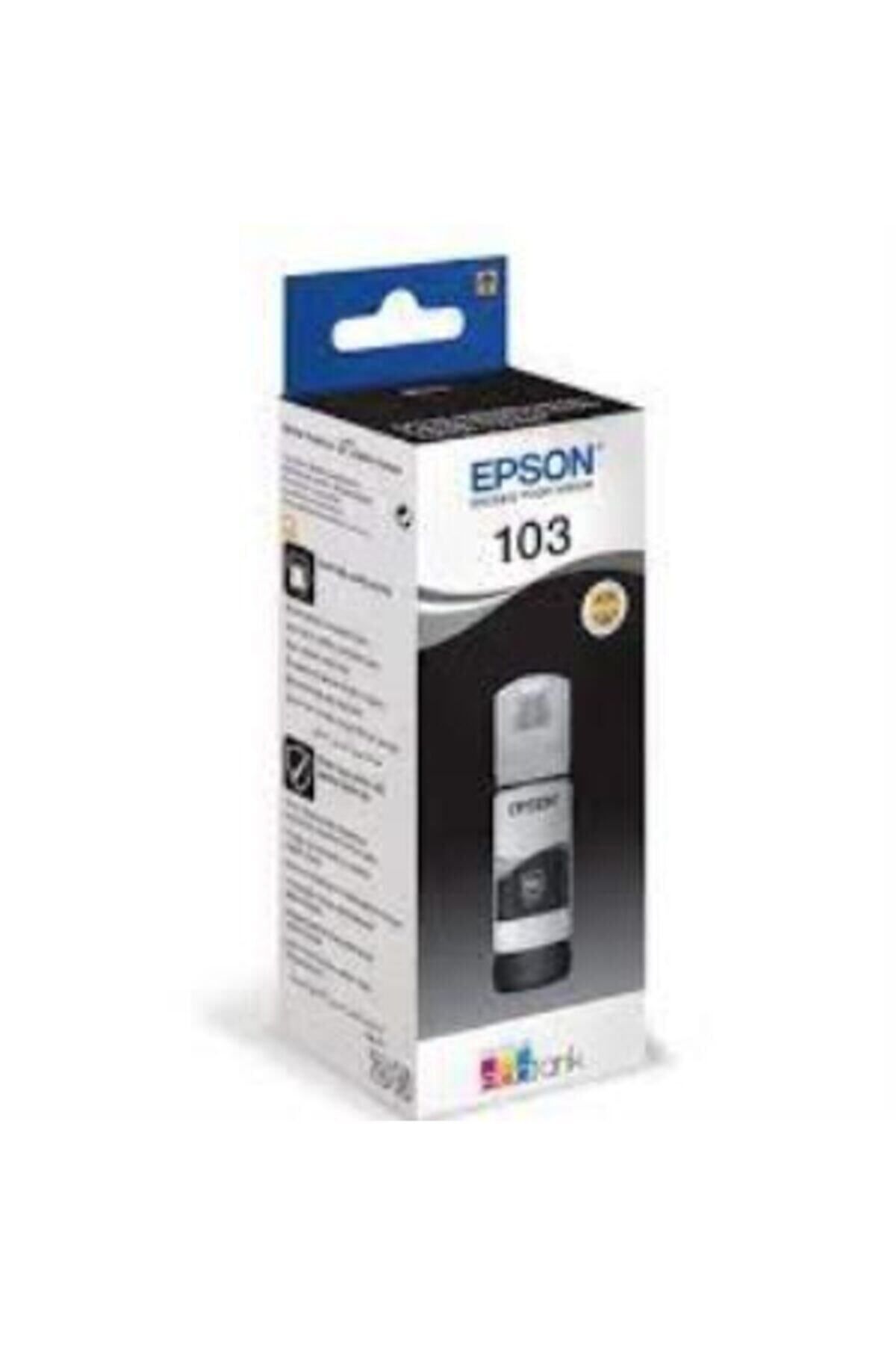 Epson 103 Siyah Orjinal Mürekkep Kartuşu L3110/l3150/l3111/l3151