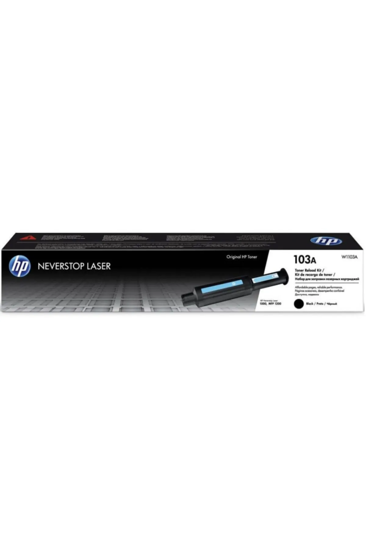 HP 103A Black Siyah 2.500 Sayfa NeverStop Tanklı Yazıcı Toneri W1103A