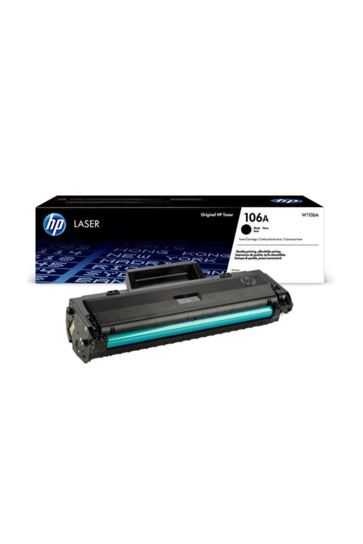 HP 106a W1106a   M107,mfp 135,mfp 137 Orijinal Toner Kutusuz