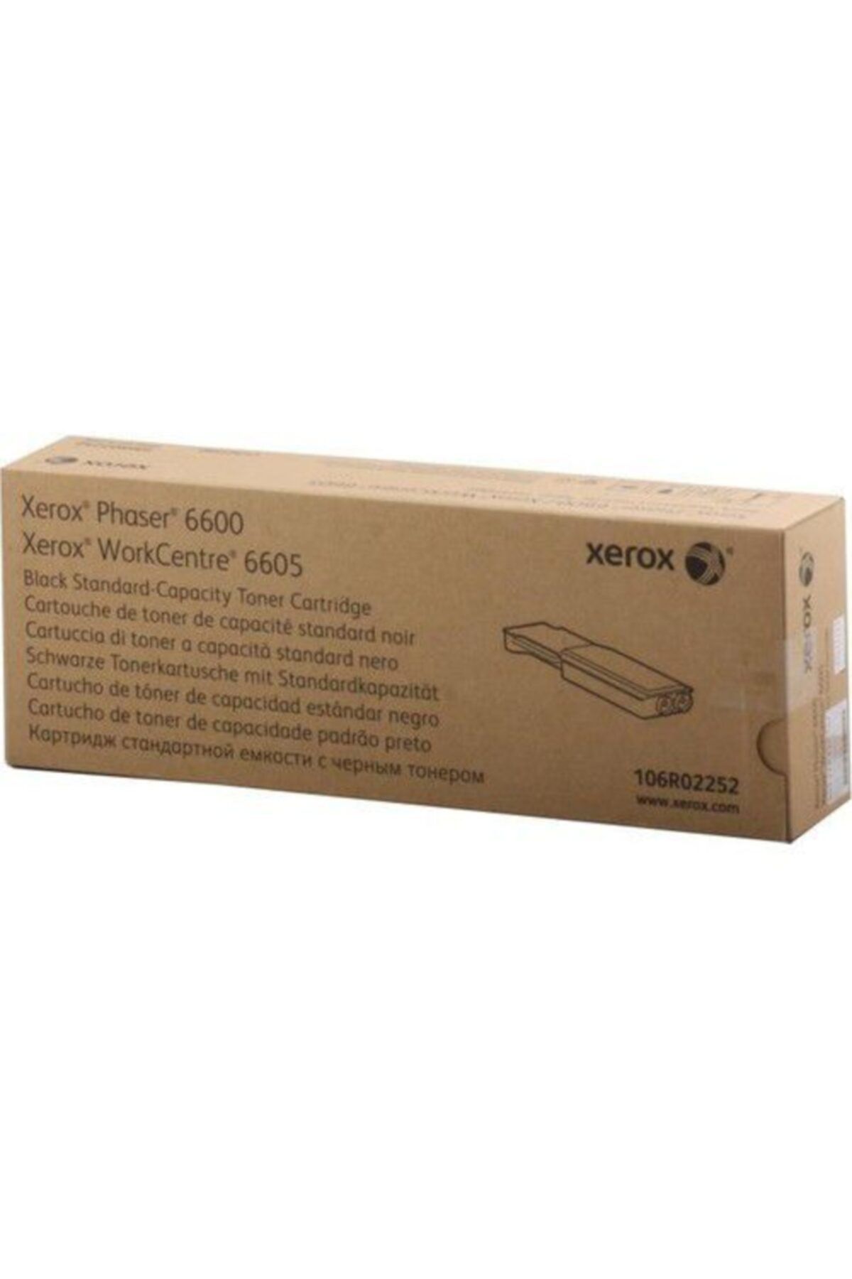 Xerox 106r02236 - 6600 / 6605 Orjinal Siyah Toneri