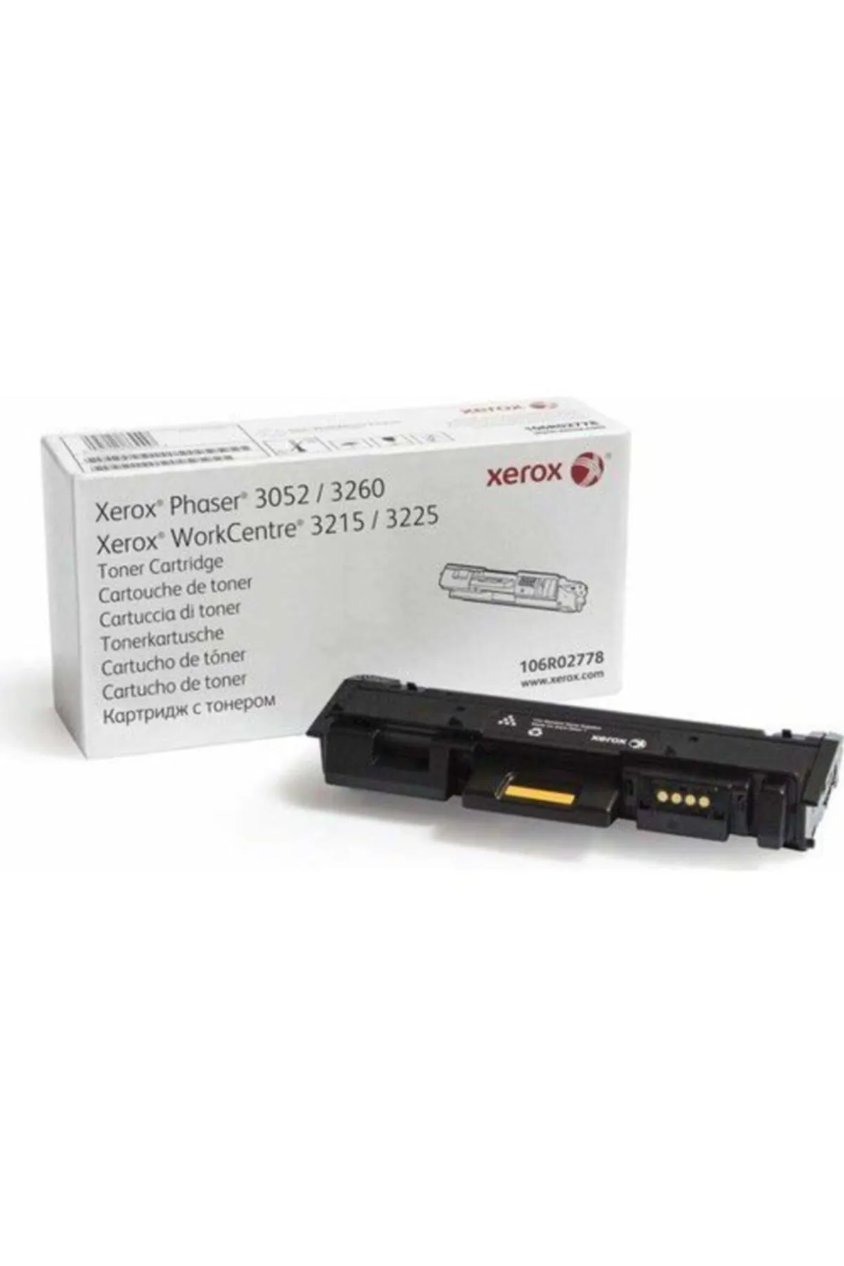 Xerox 106r02782 Orjinal Siyah Toner Ikili Paketi 3215(2x3.000 Syf