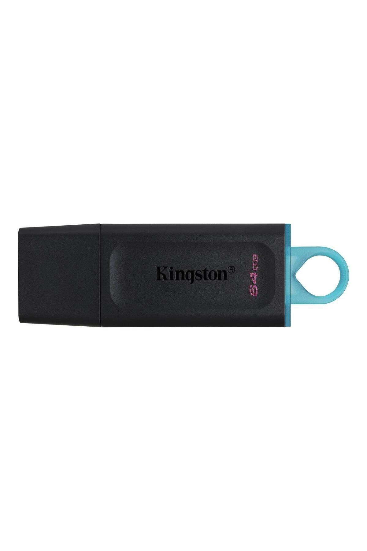 Kingston 10'lu Avantaj Paket 64 Gb Usb3.2 Data Traveler Exodıa Sıyah/turkuaz (DTX/64GB)