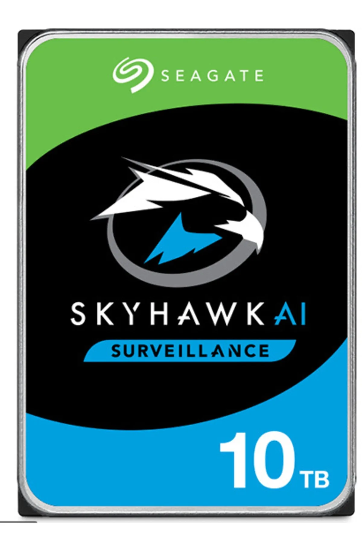 Seagate 10tb Skyhawk Aı 7200rpm 256mb Sata3 550tb-y Rv 7-24 (ST10000VE001) Harddisk