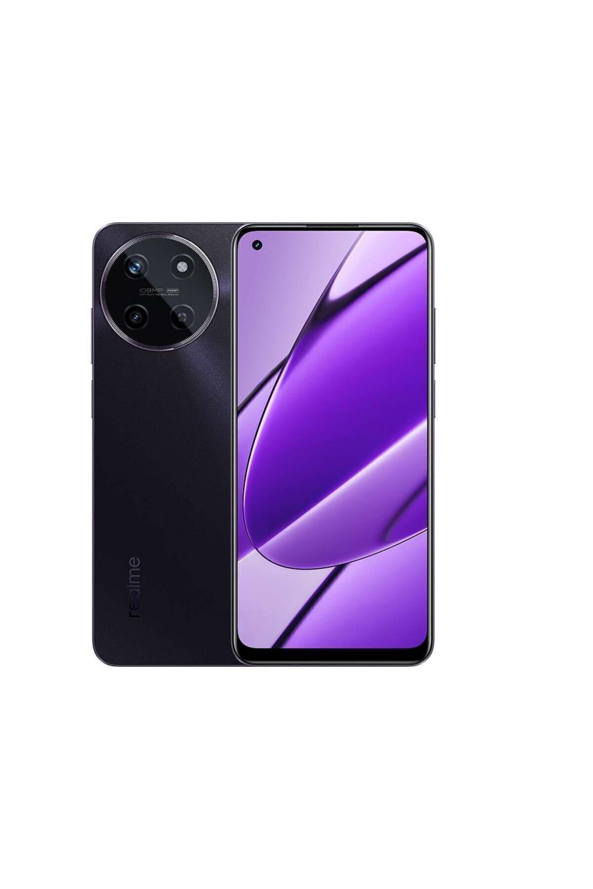 realme 11 8GB+128GB Parlak Siyah