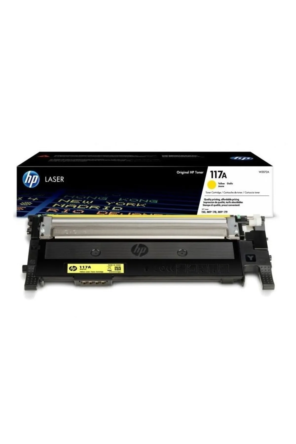 HP 117a Orijinal Sarı Toner W2072a - Mfp 179fnw