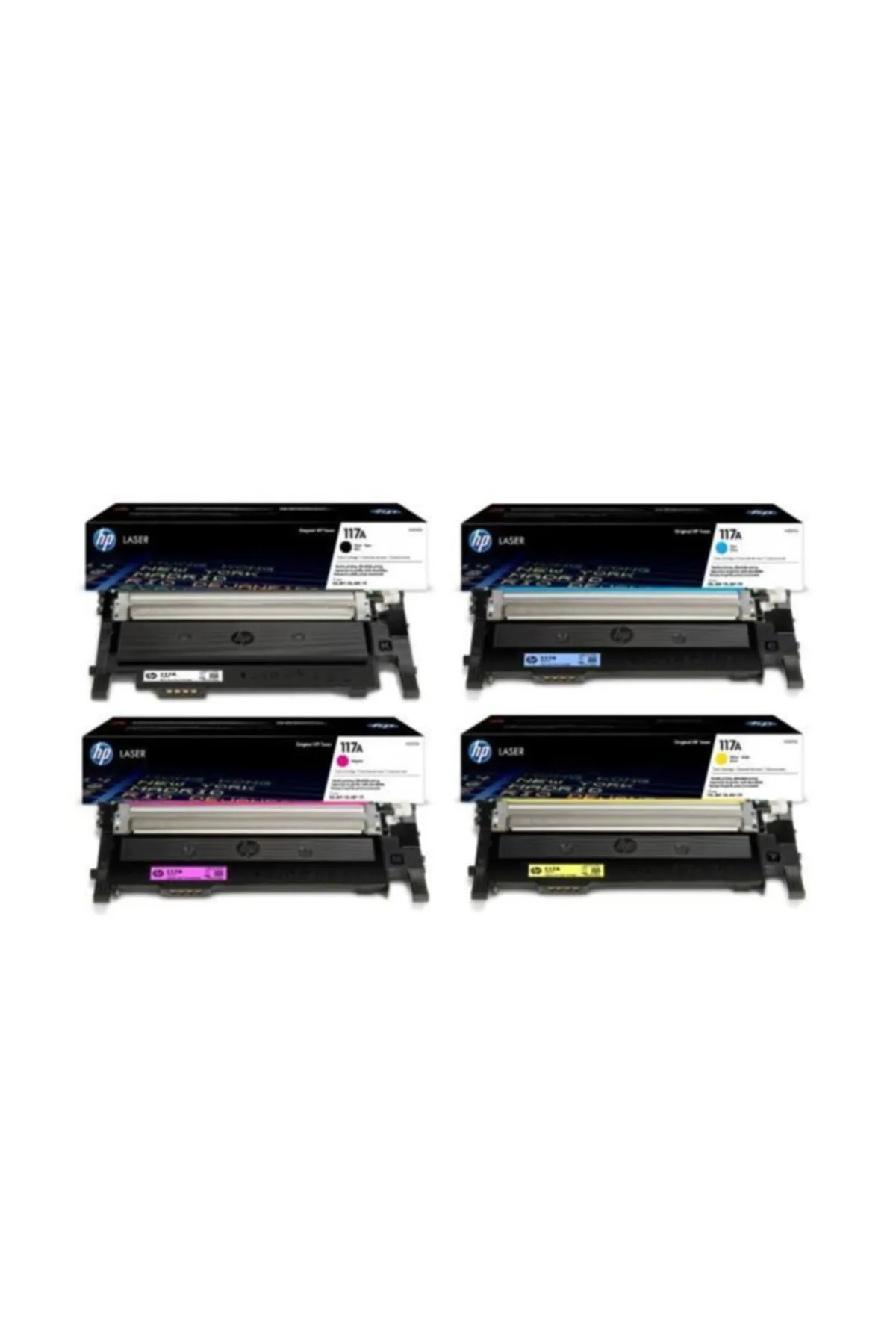 HP 117a-w2070a Orijinal Toner Seti - 150a-150nw-178nw-179fnw