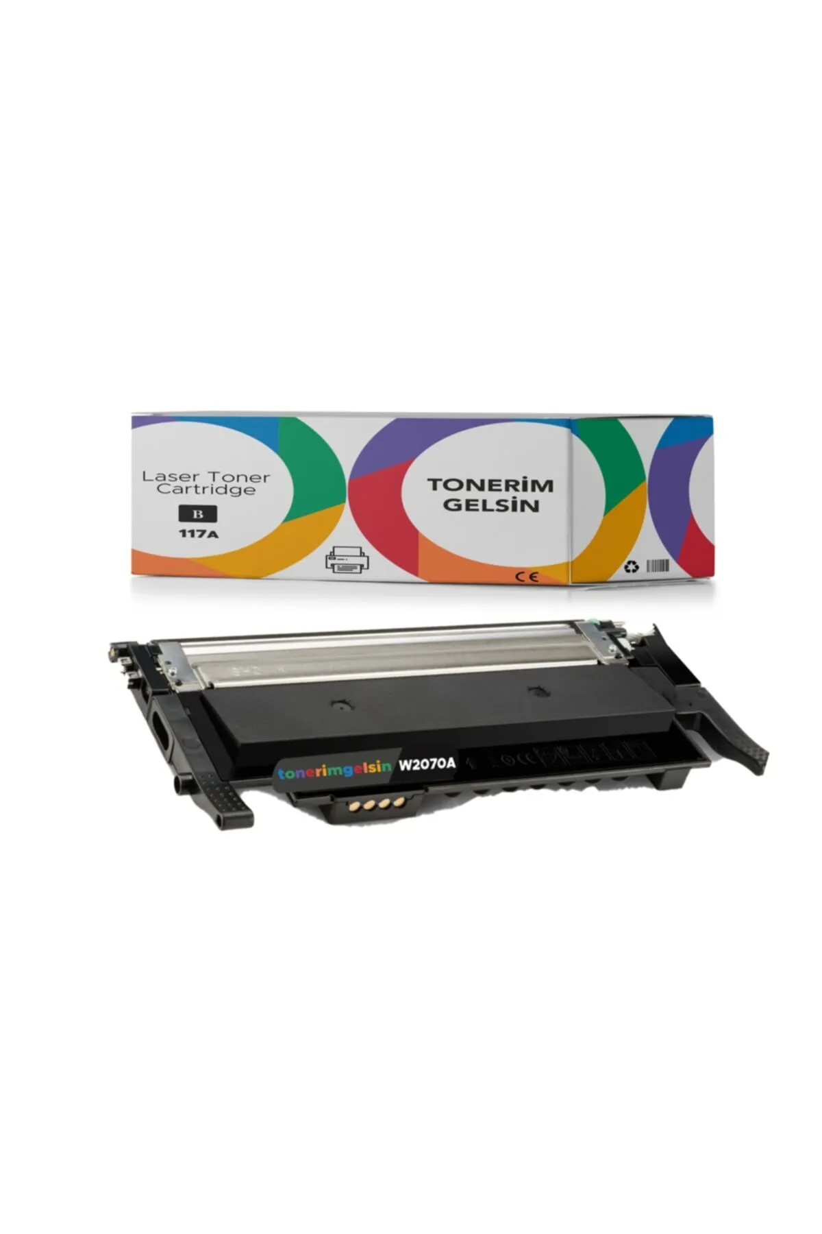 HP 117a - W2070a Siyah Toner Çipli Tak Çalıştır Toner- Color Laser 179fnw /mfp 178nw/150nw/150nw