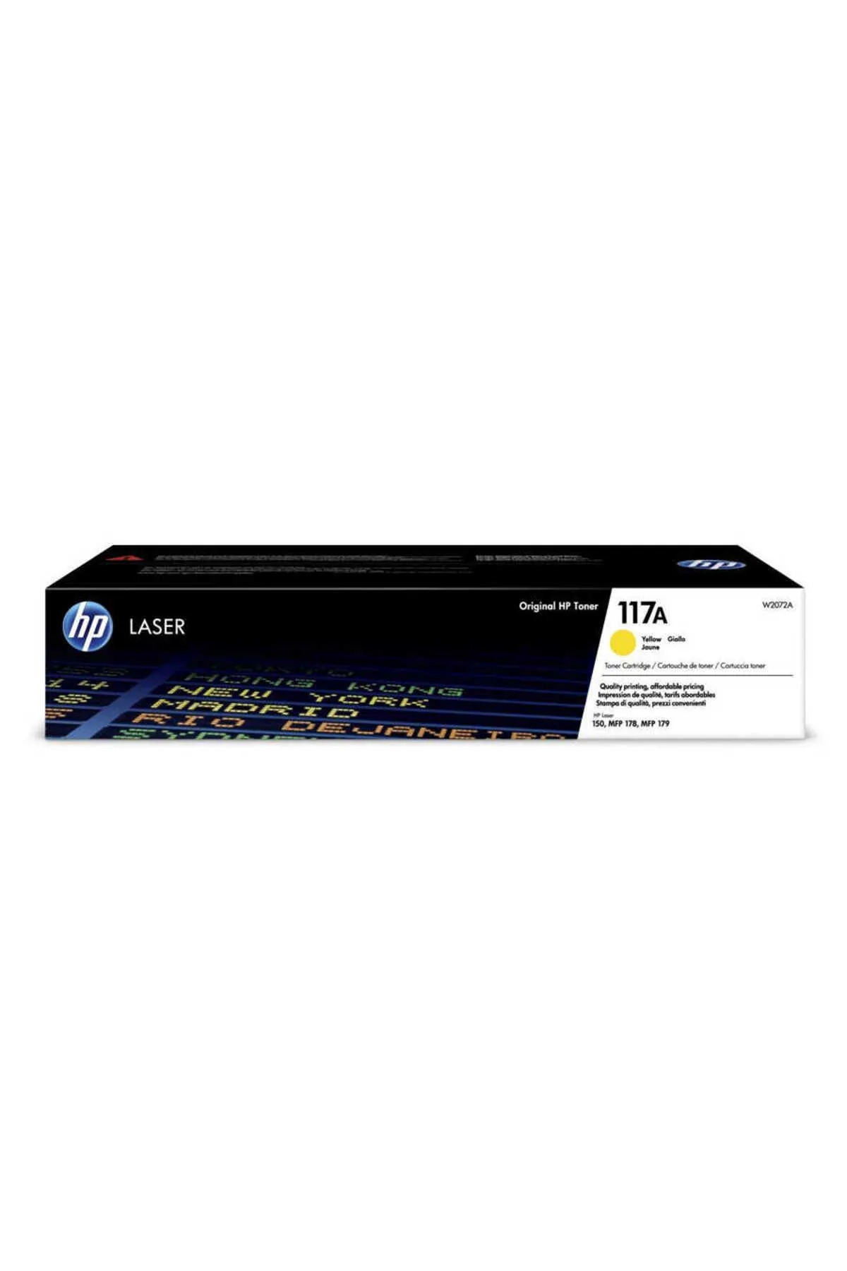 HP 117a-w2072a Sarı Orijinal Toner