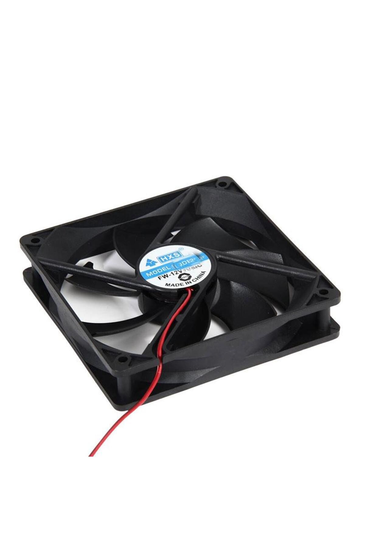 Genel Markalar 12 Cm 2 Pin Li Kasa Içi Soğutucu Fan 12v 12x12x2,5 Cm Fan