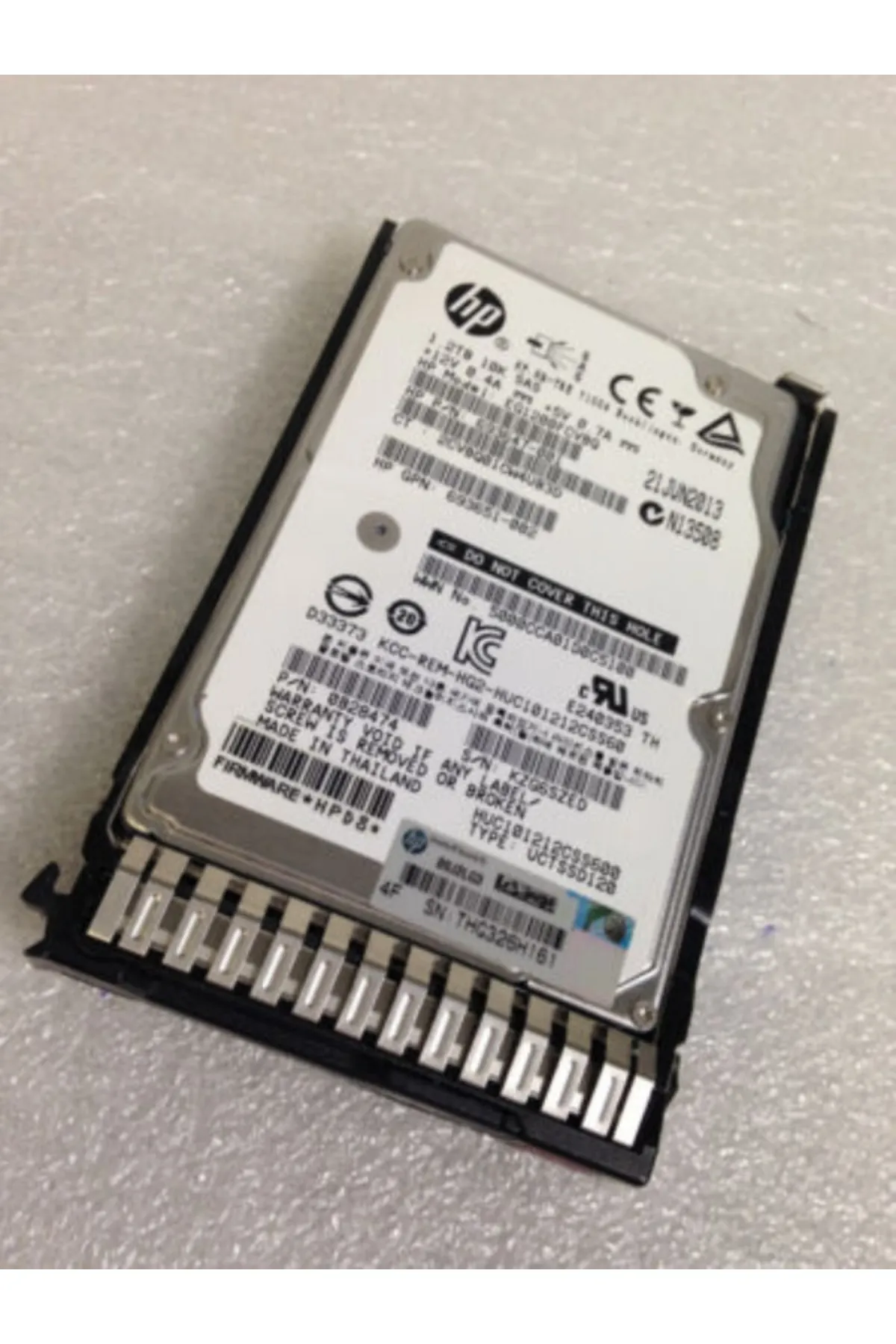 HP 1.2 Tb Sas 6g 10k 2.5 In Dp Enterprise Hdd - P/n: 693647-001