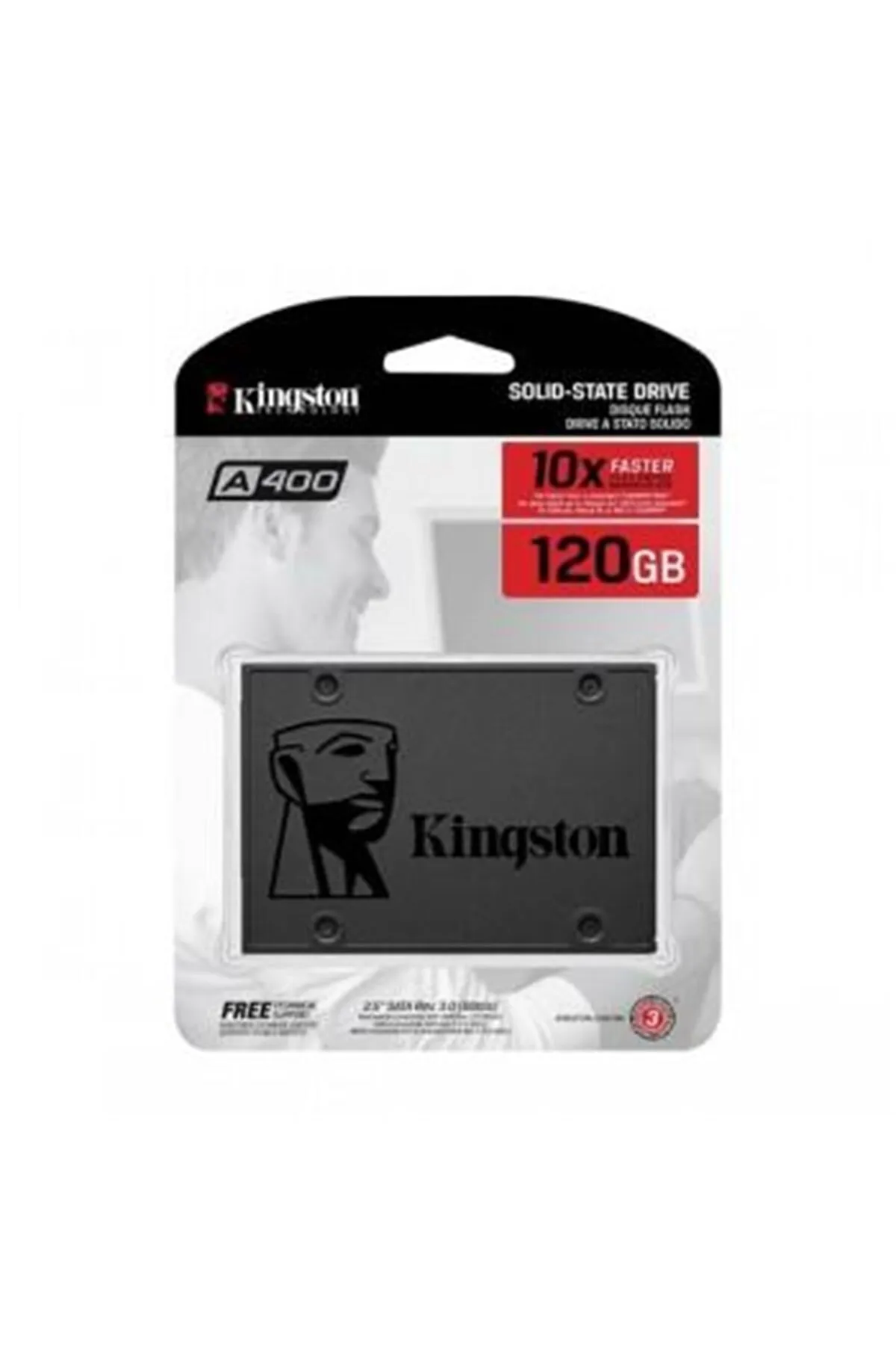 Hızlı Stok 120 Gb Kıngston A400 500/320mbs Ssa400s37/120g