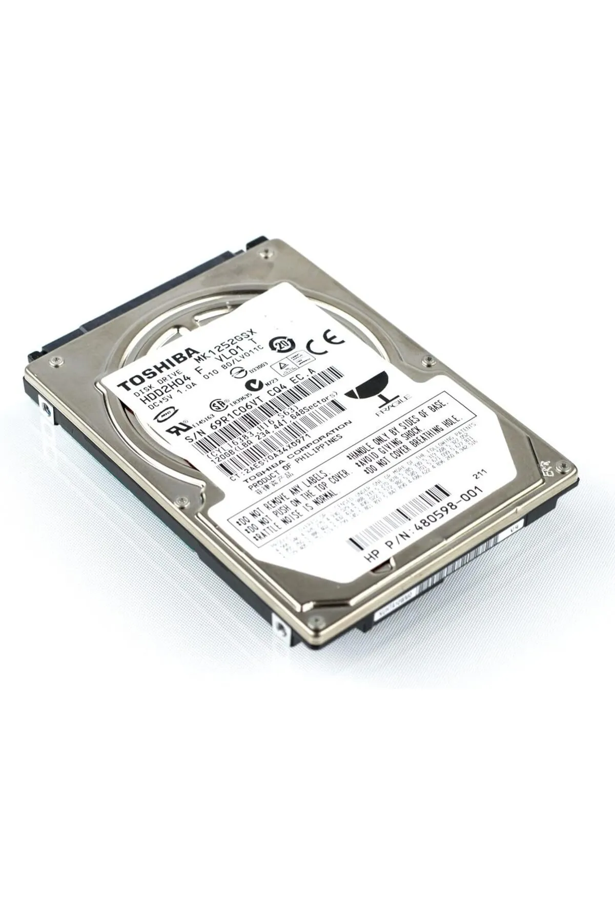 Toshiba 120gb Harddisk 2.5'' %100 Sağlıklı (yenilenmiş)