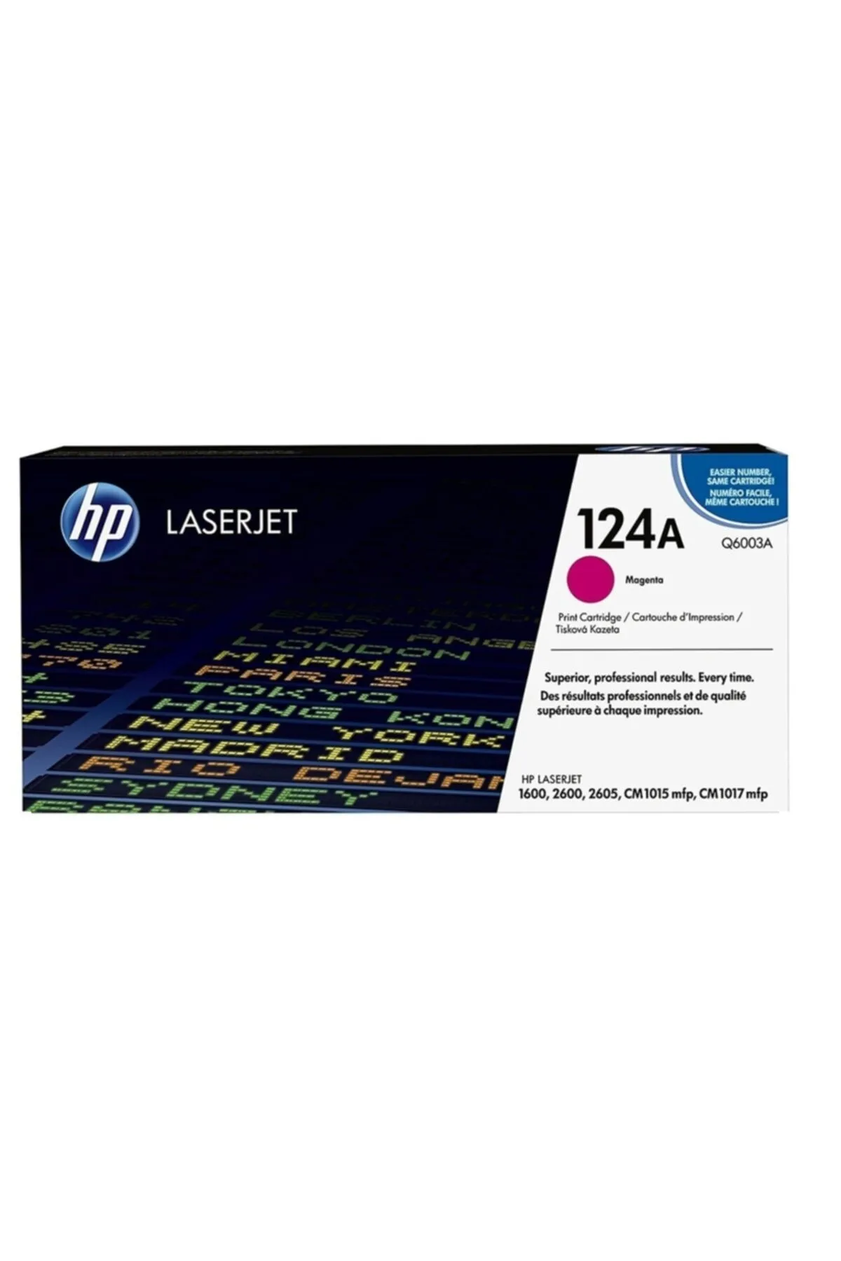 HP 124a-q6003a Orjinal Kırmızı Toner