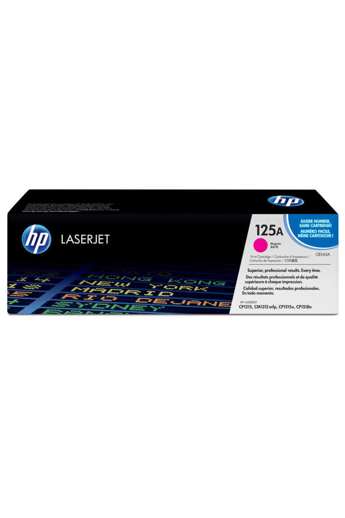 HP 125A-CB543A Kırmızı Orijinal Toner