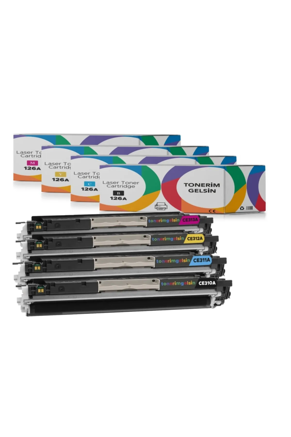 HP 126a - Ce310a Set Toner- Color Laserjet Pro 100 M175a