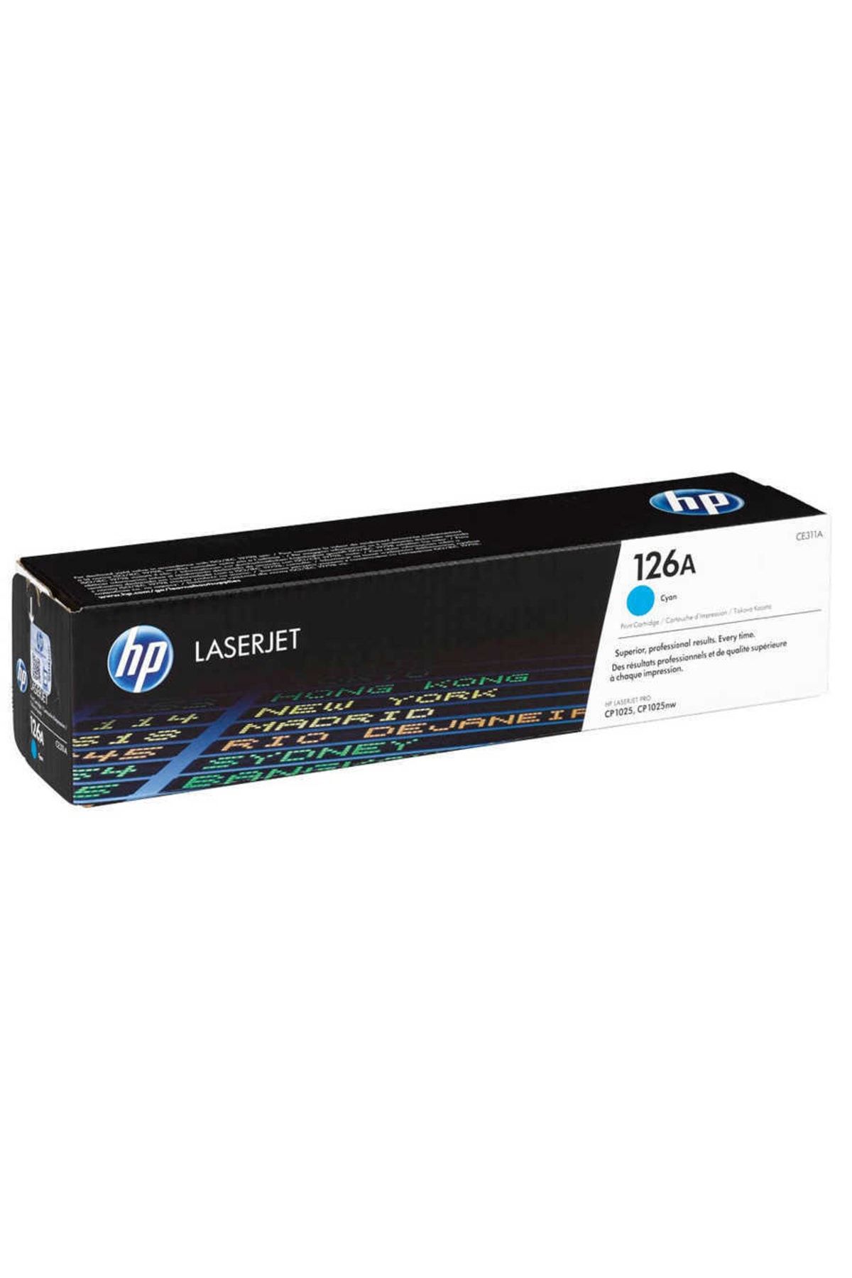 HP (126a) Ce311a Mavi Orjinal Toner Ce914a