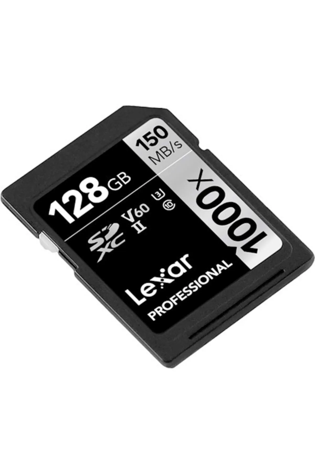 Lexar 128 Gb 1000x U3 V60 4k Sd Hafıza Kartı (150 MB/S)