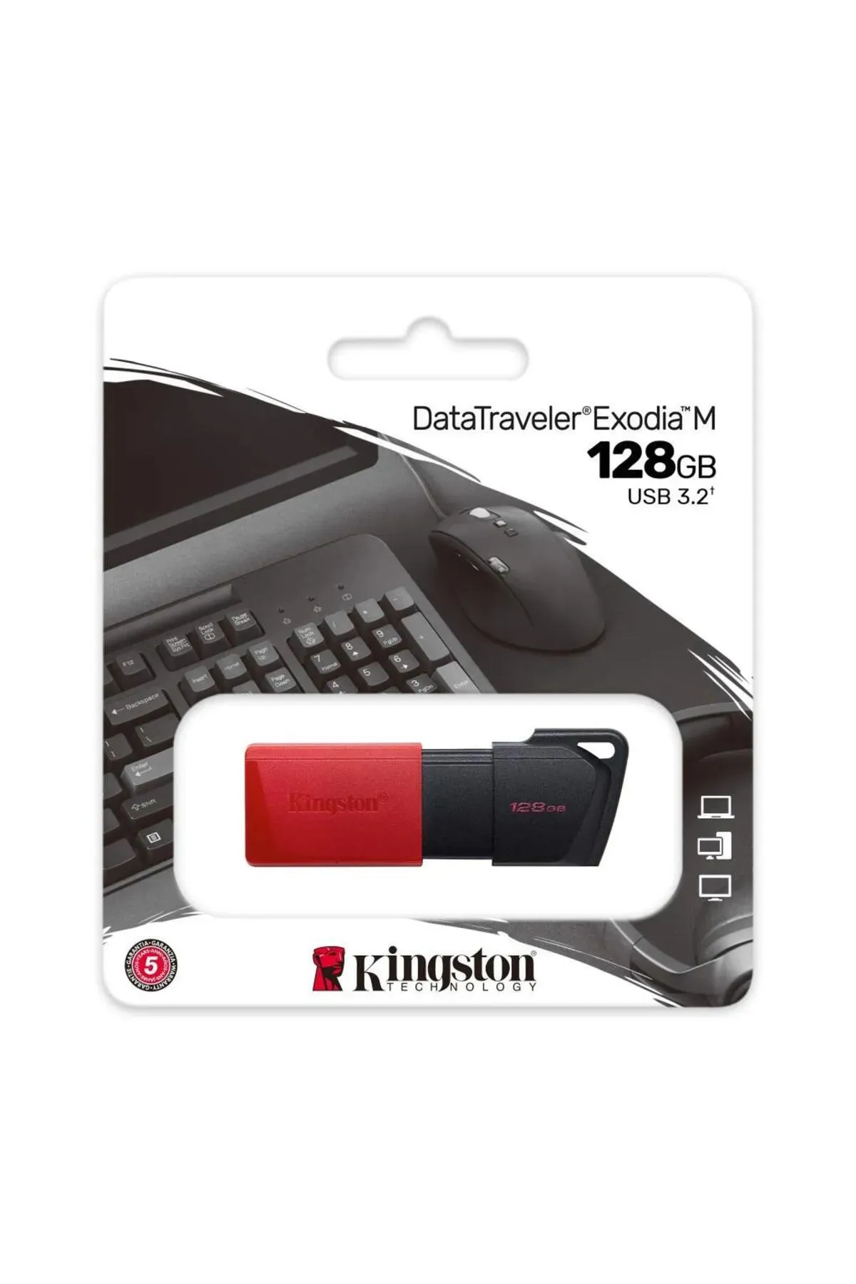 YİĞİT GSM 128 Gb Exodia Usb 3.2 Gen1 Dtx/128gb Usb Bellek Flash Disk