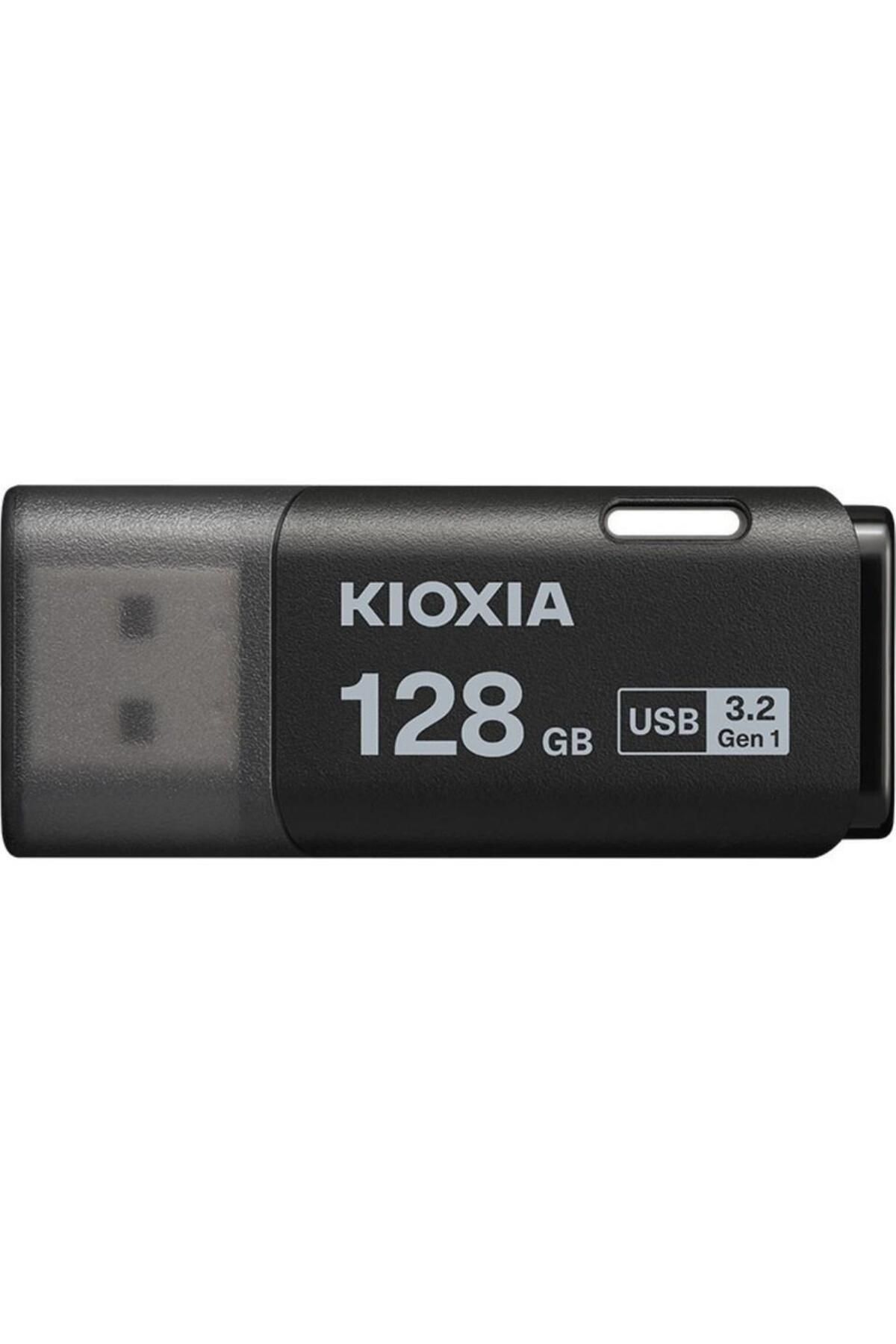 Kioxia 128 USB 3.2 GEN1 KIOXIA SİYAH USB BELLEK LU301K128GG4