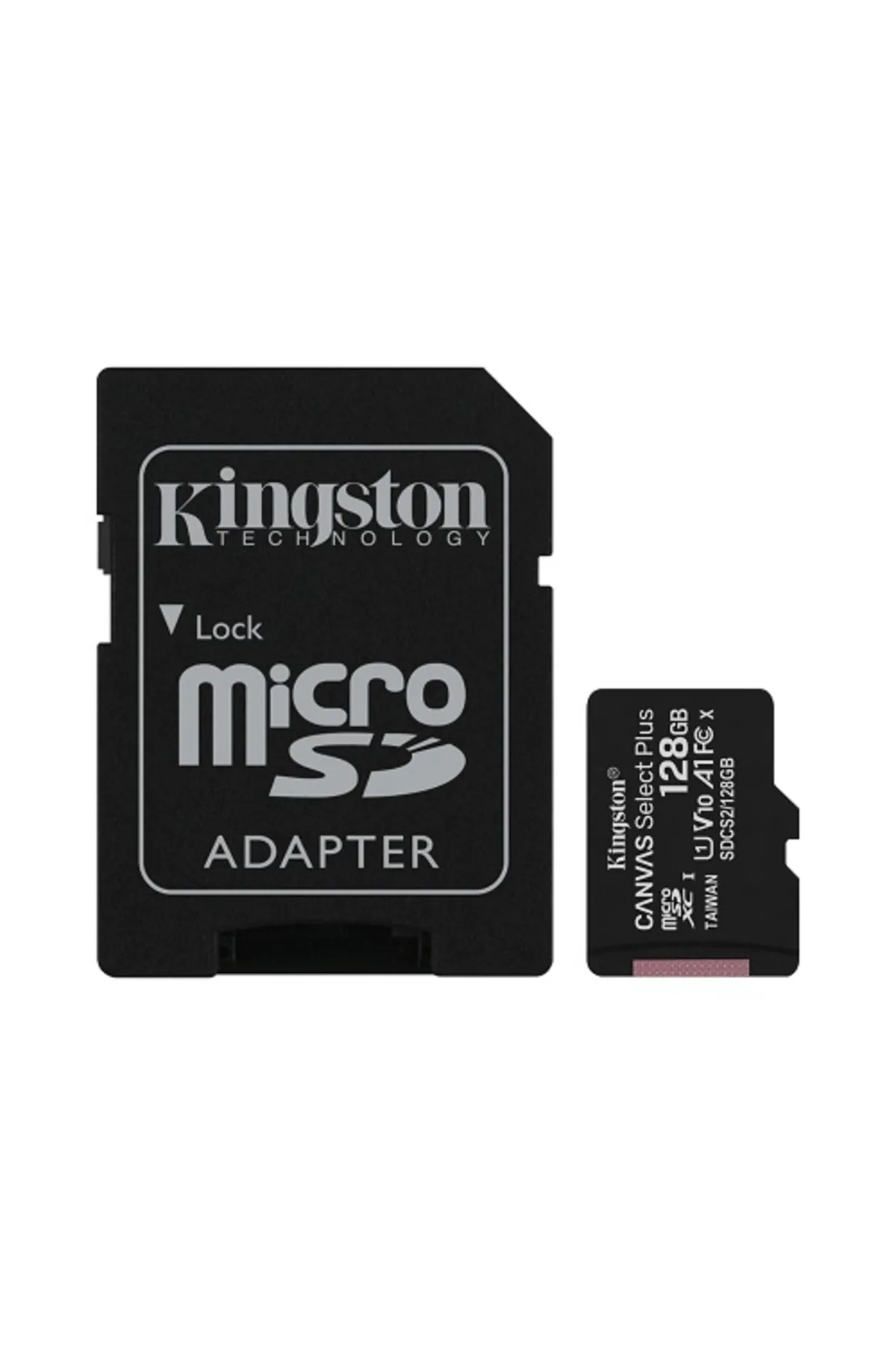 Kingston 128gb Canvas Select Plus Microsd Hafıza Kartı Sdcs2/128gb