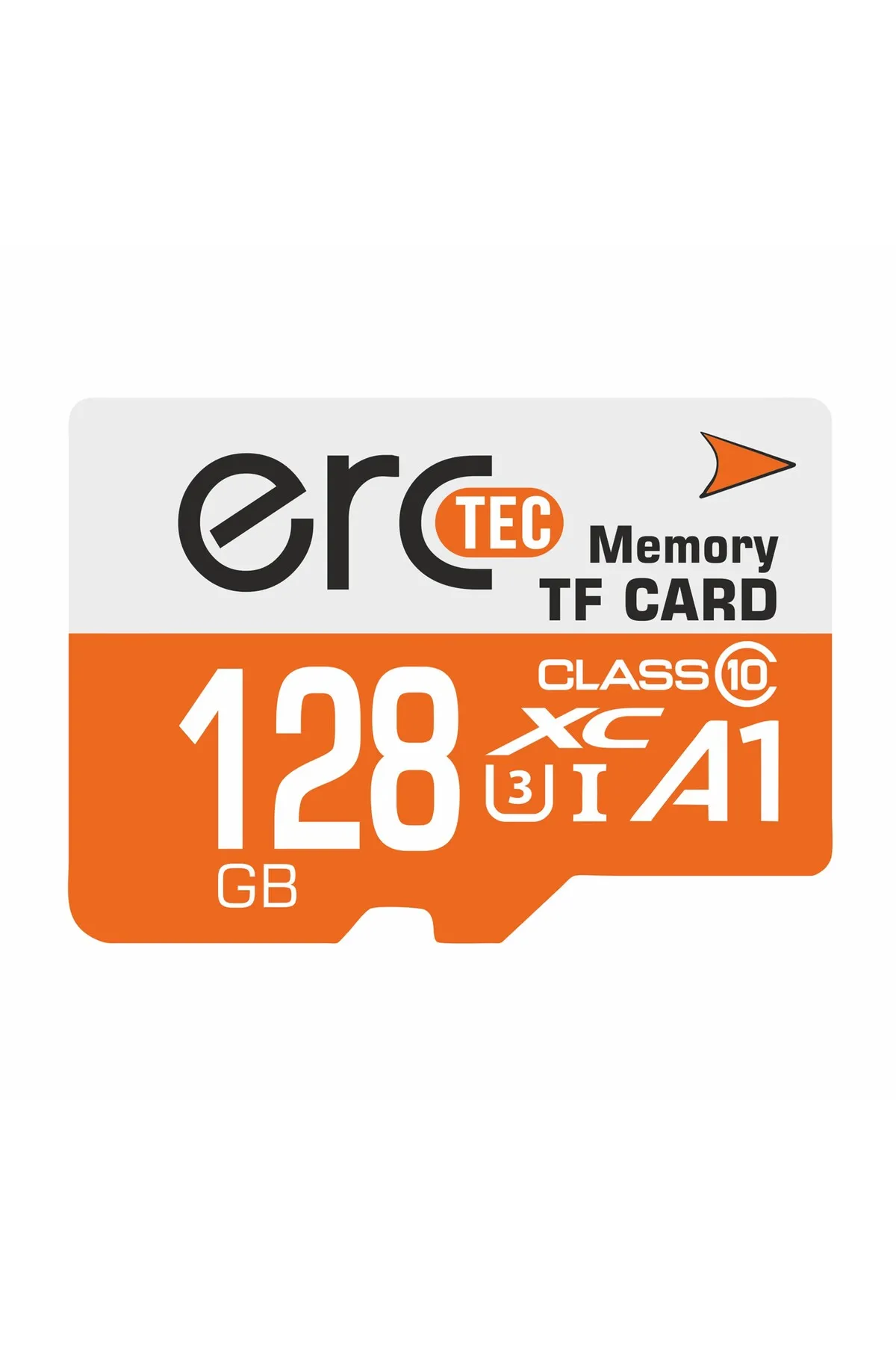 ercTEC 128gb Class 10 Sdxc Döngüsel Tf Hafıza Kartı