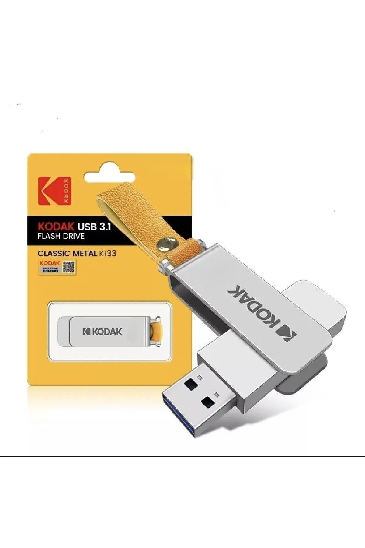 Kodak 128gb. K133 Yüksek Hızlı Usb Flash Bellek Dönüştürücü Hediye