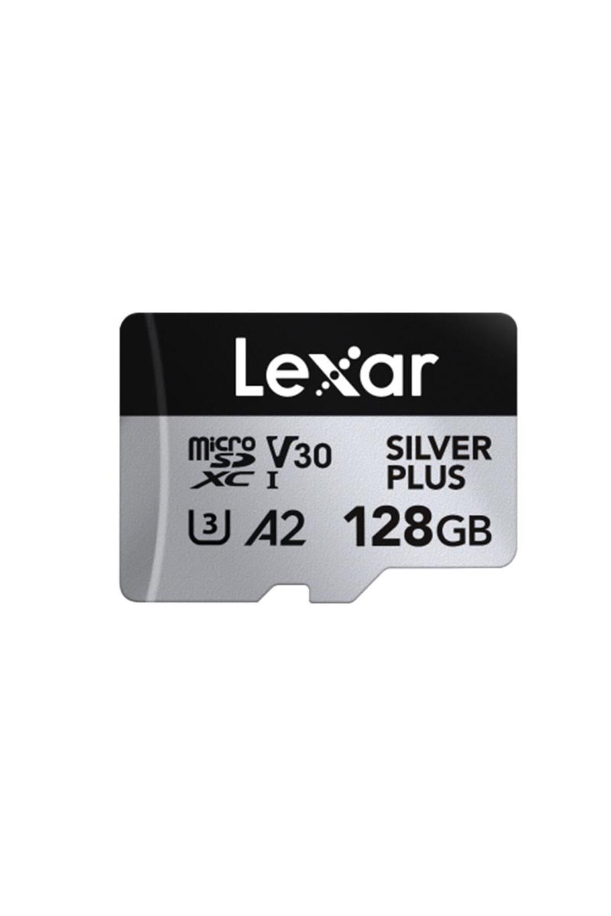 Lexar 128GB LEXAR HIGH-PERFORMANCE SILVER PLUS MICROSDXC UHS-I UP TO 205MB/S READ 150MB/S WRITE C10 A2 V30