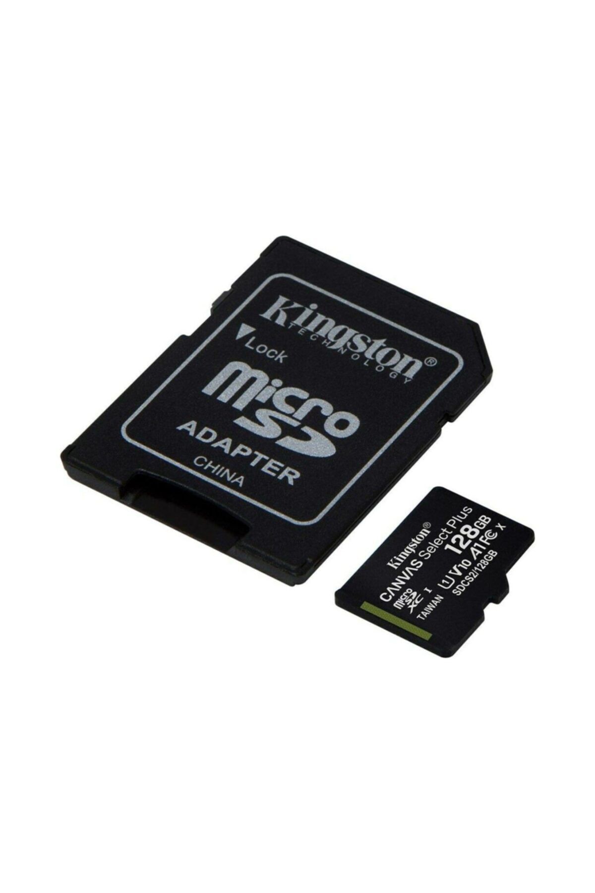 Kingston 128gb Microsd Kıngston Canvas Sdcs2/128gb U1 Class 10 Hafıza Kartı 80mb/sn