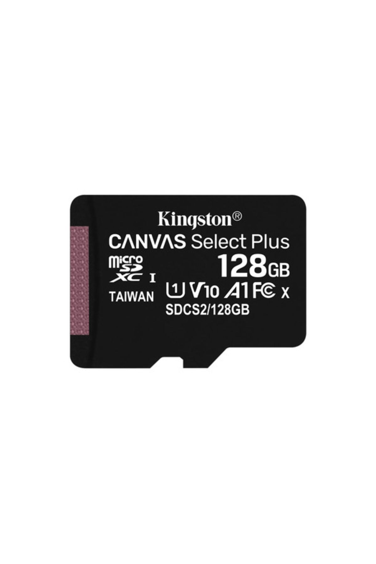 Kingston 128GB microSDXC Canvas Select Plus 100R A1 C10 Card + Adapter