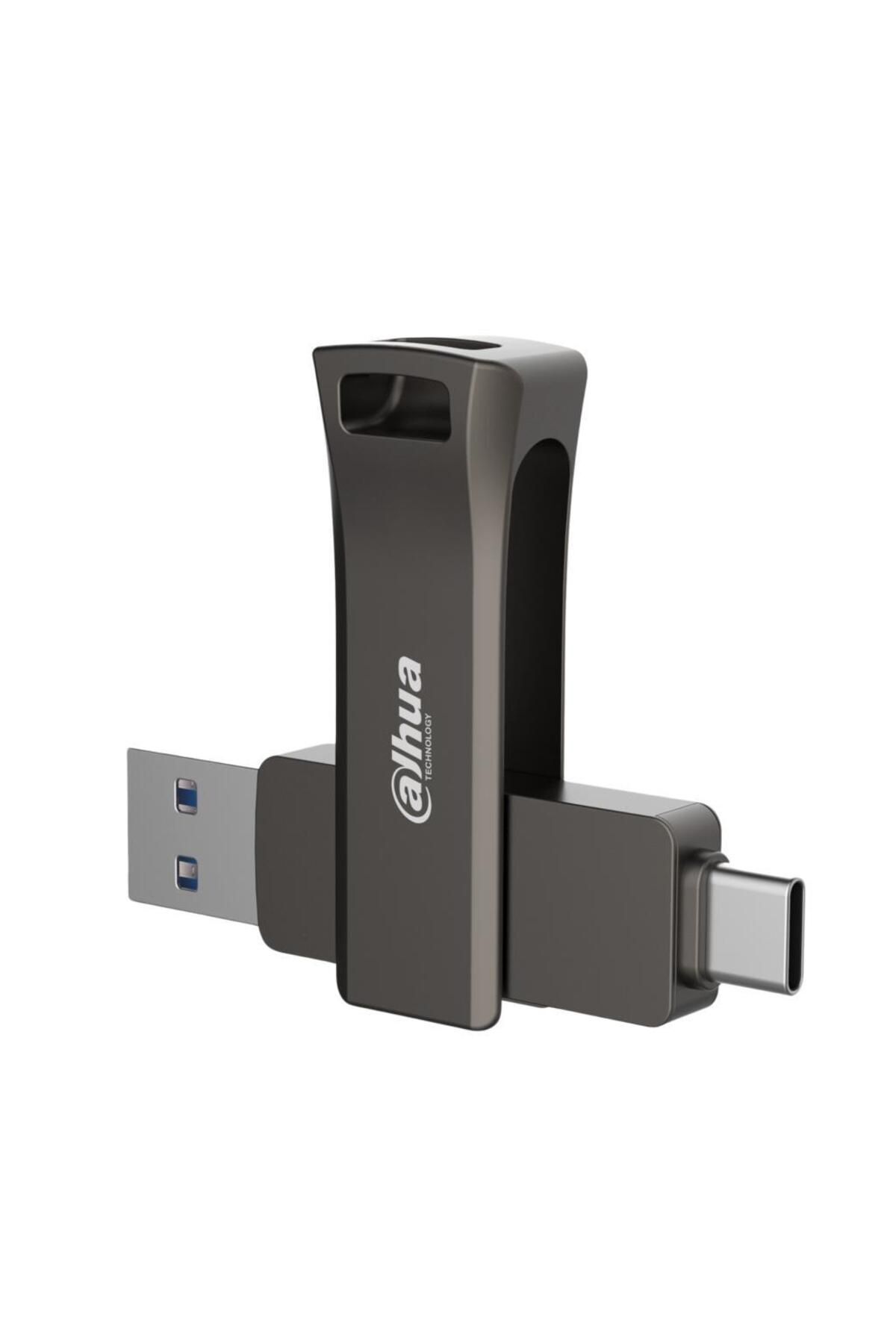 Dahua 128gb Otg Usb3.2 Metal Usb Bellek P629 Titan Gri