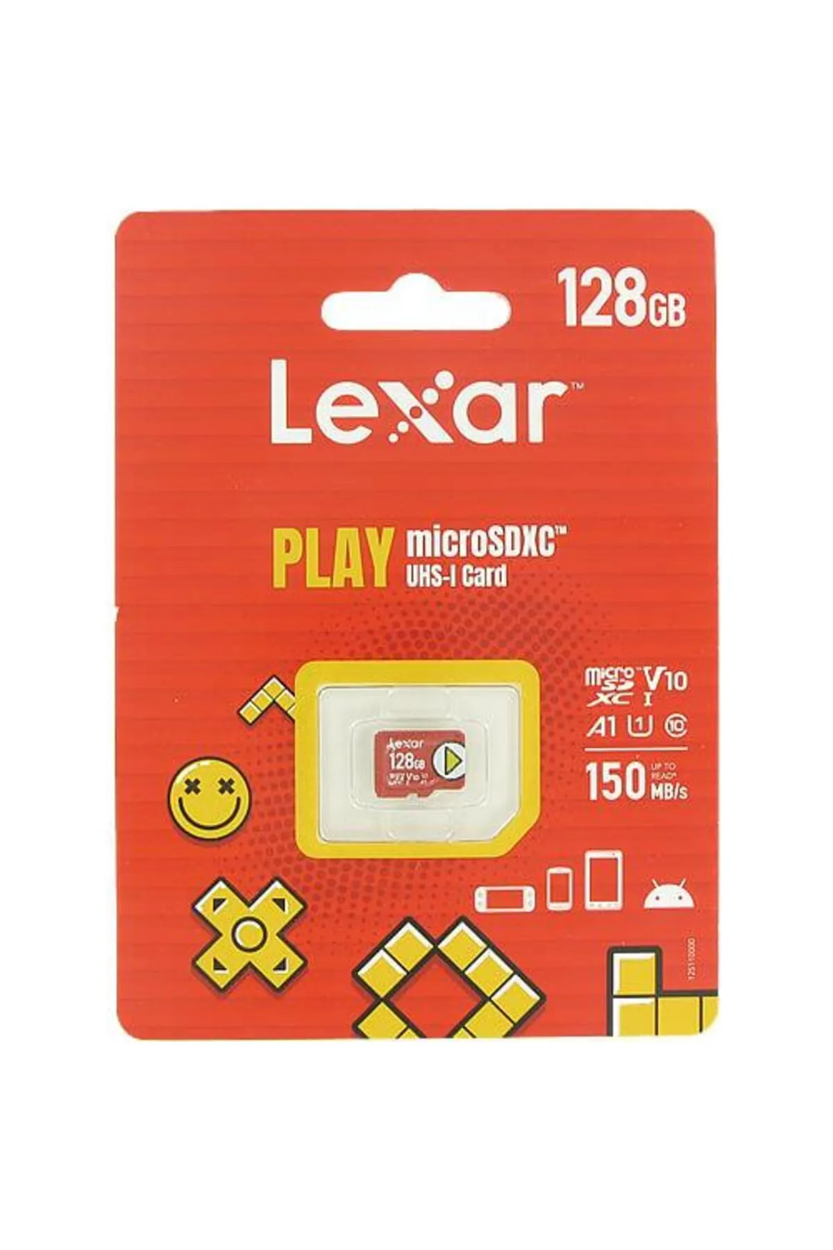 Lexar 128GB Play 160mb V10 UHSI Micro SD Hafıza Kartı