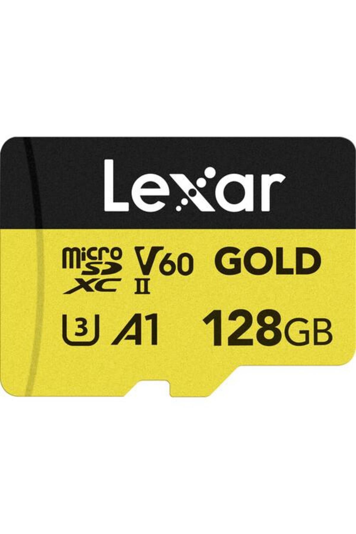 Lexar 128GB Professional GOLD V60 280mb UHS-II Micro Sd Hafıza Kartı