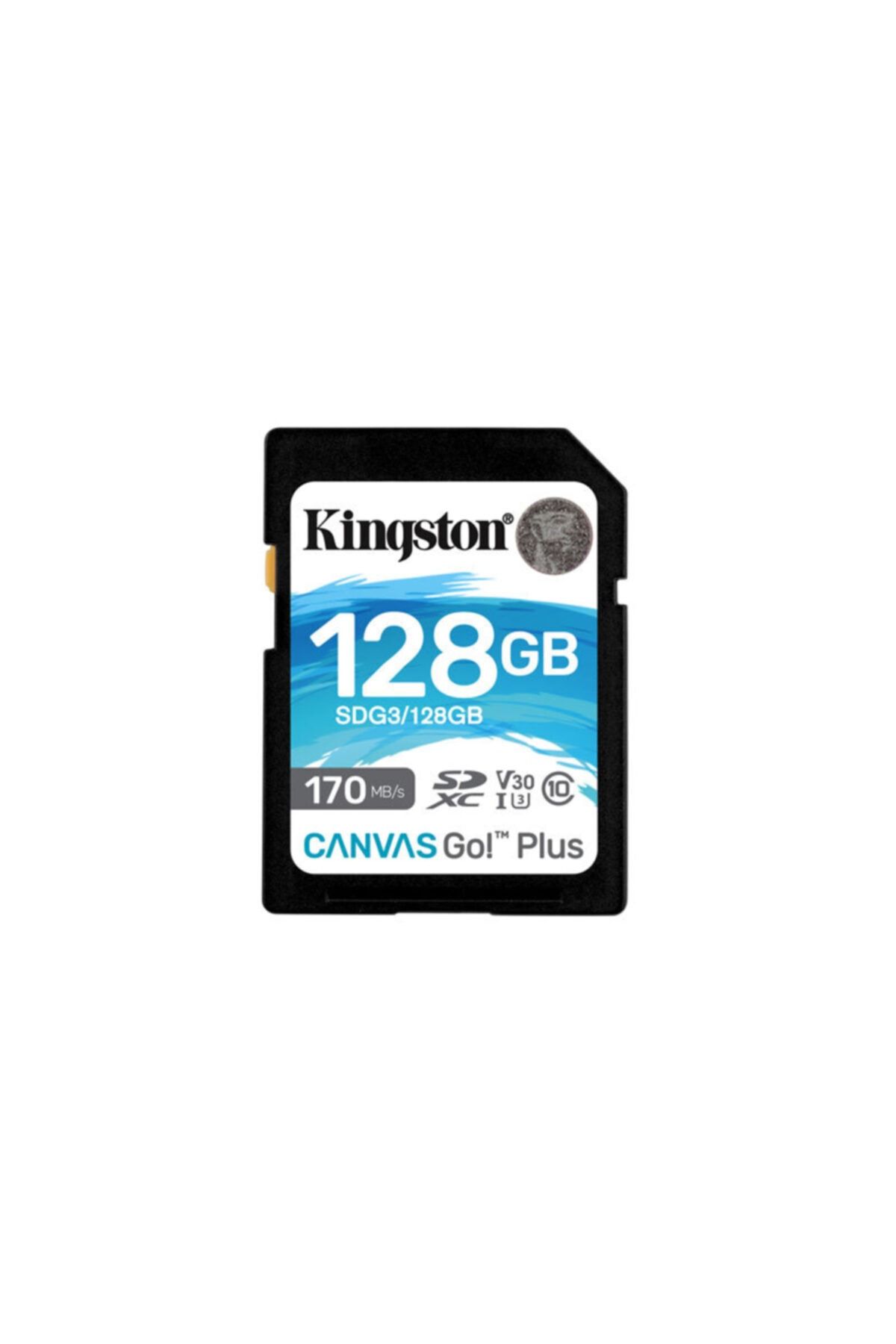 Kingston 128gb Sd Class 3 Uhs-ı 170mb/s 90mb/s Canvas Go Hafıza Kartı