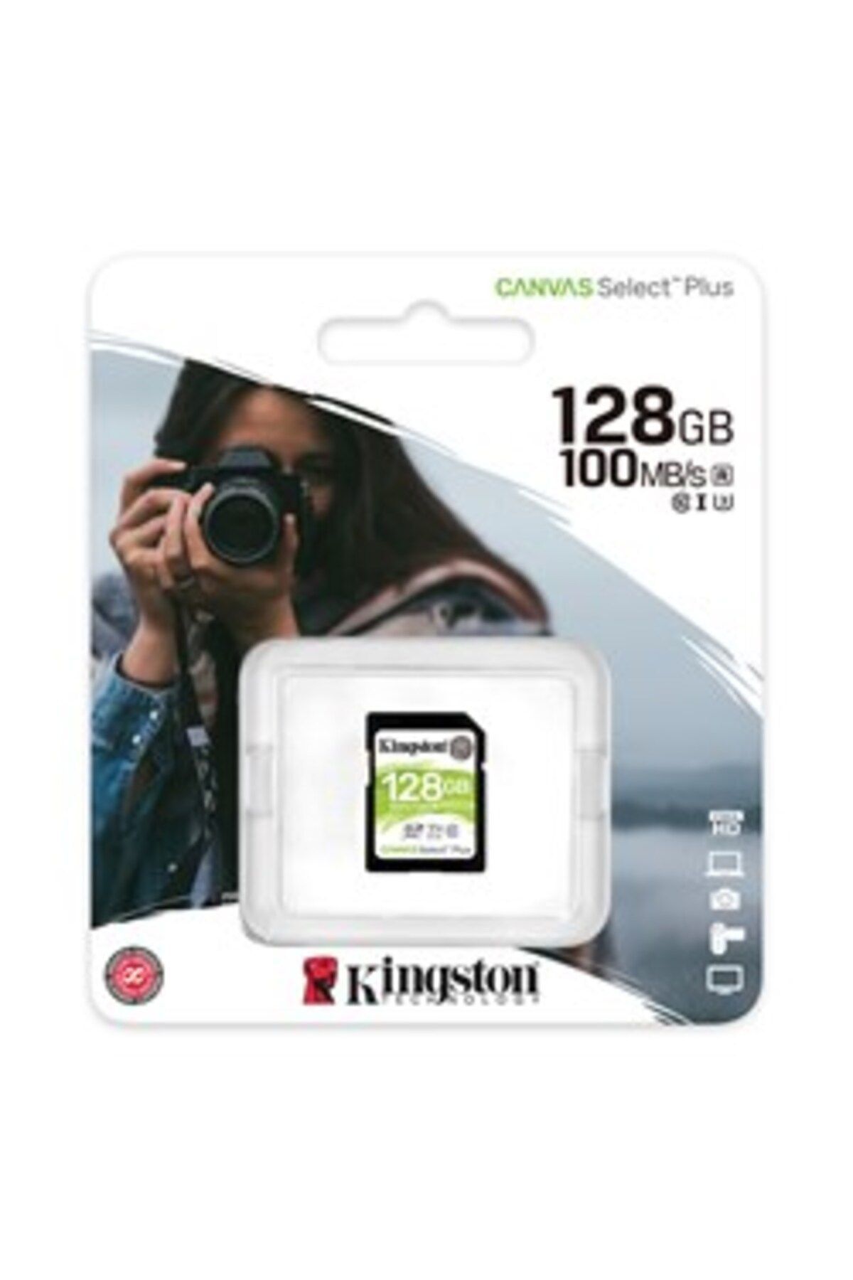 Kingston 128gb Sdxc Canvas 100mb/s Sds2/128gb