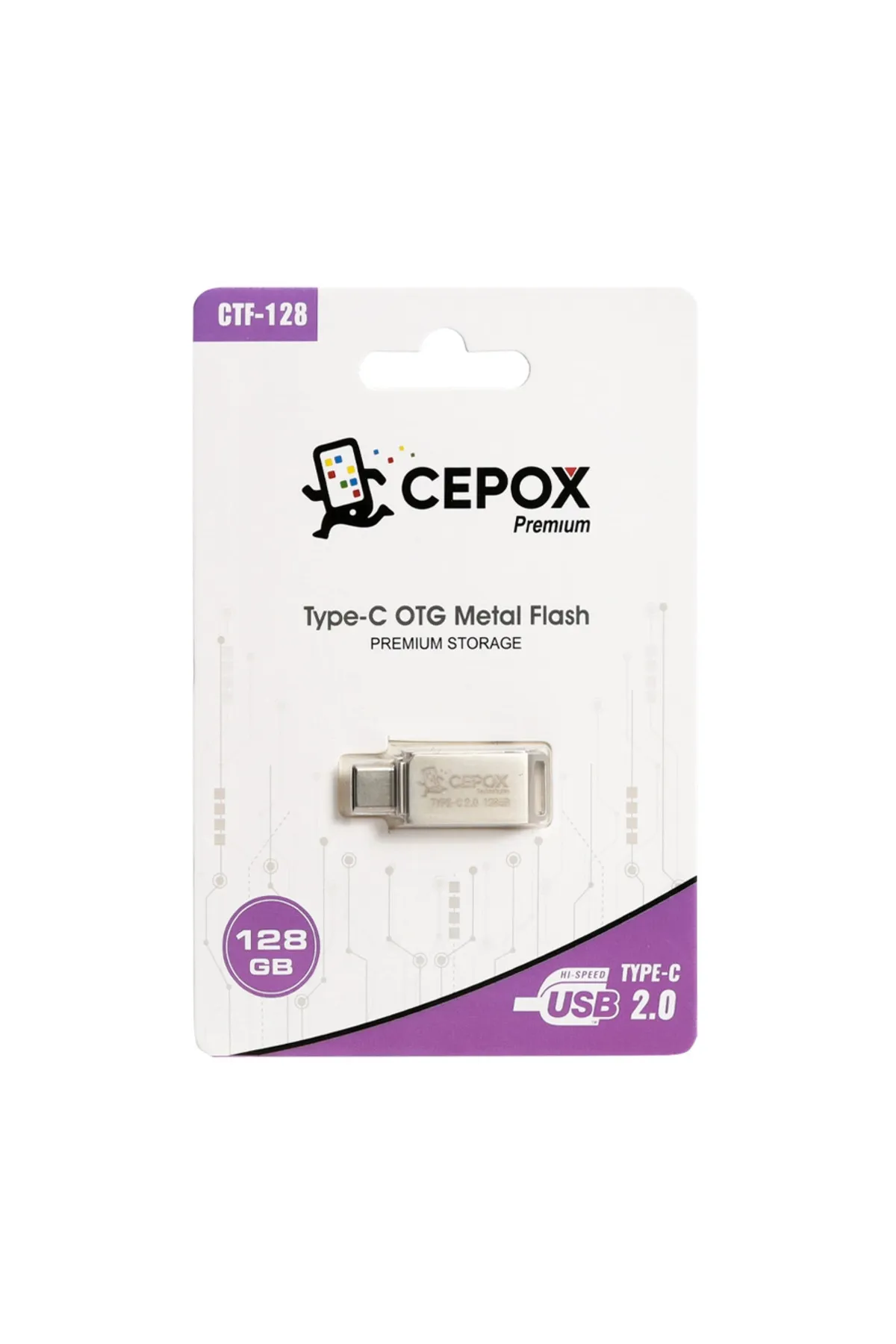 CEPOX 128GB Type-C Otg Flash Bellek | USB 2.0