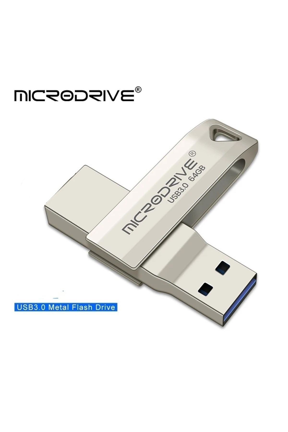 MicroDrive 128gb. Usb Flash Bellek 3.0 Metal Sağlam